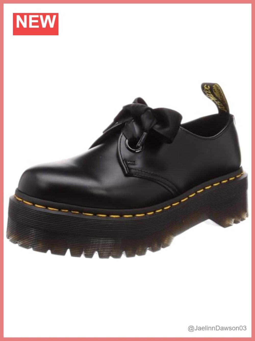 Dr. Martens Holly Leather Quad Platform Oxford Shoes – Buttero Leather, Lace-Up